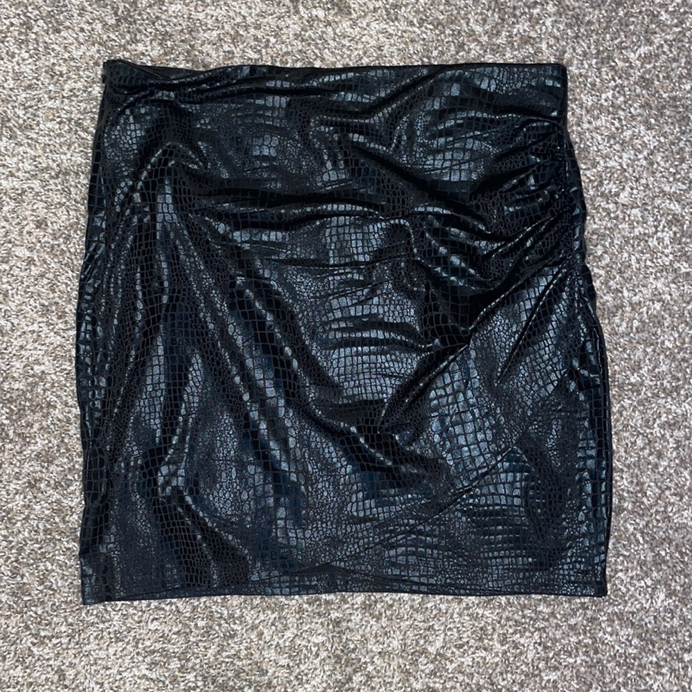 Shein Snakeskin Skirt